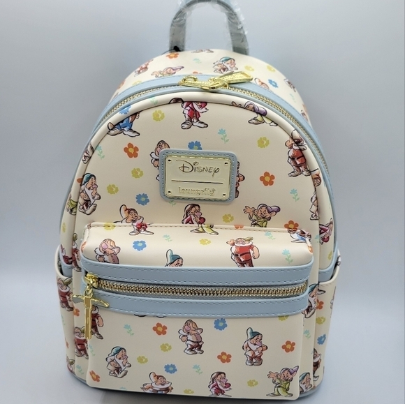 Loungefly Snow White & the Seven Dwarfs Backpack - Picture 1 of 9